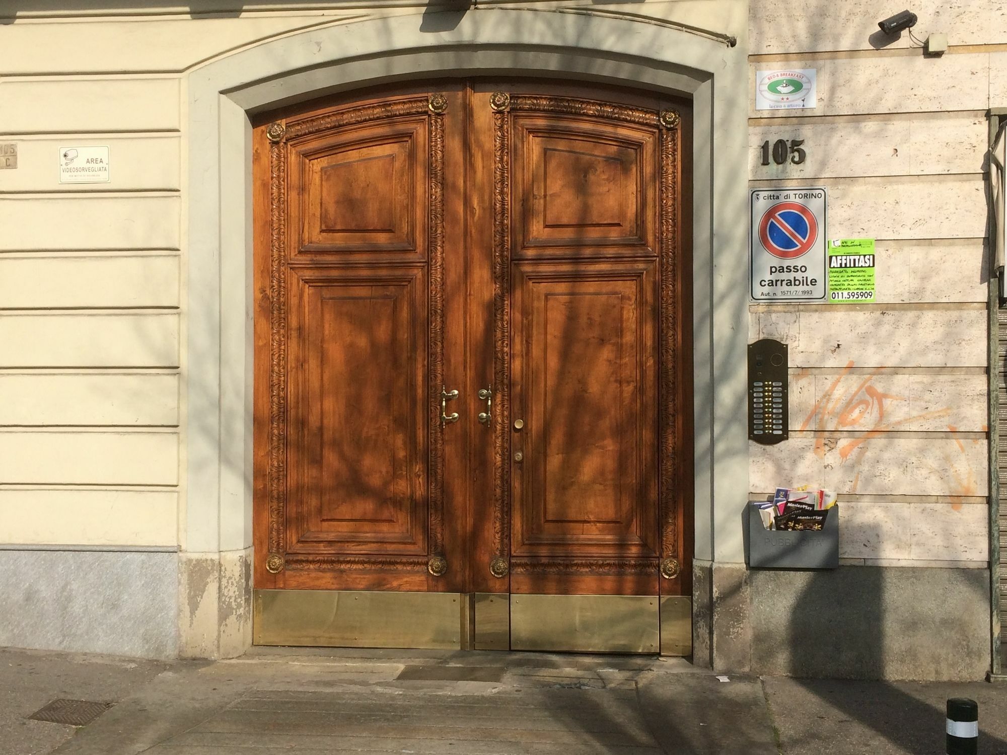 B&B La Casa Di Arturo Турин Экстерьер фото